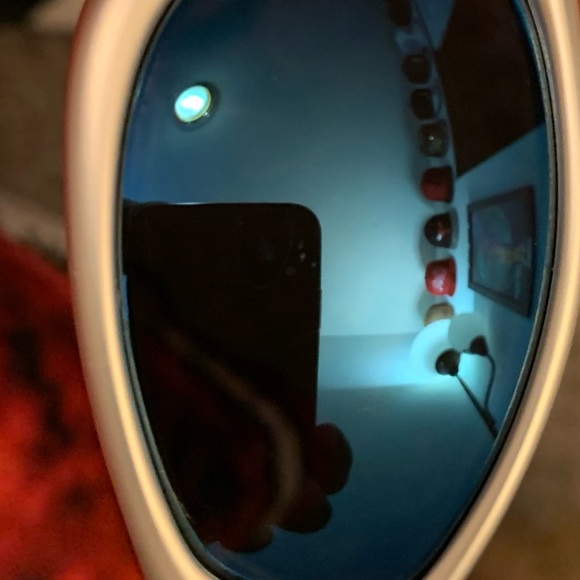 Oakley Straight Jacket Blue Flame in Grey, Men's - Picture 9 of 10